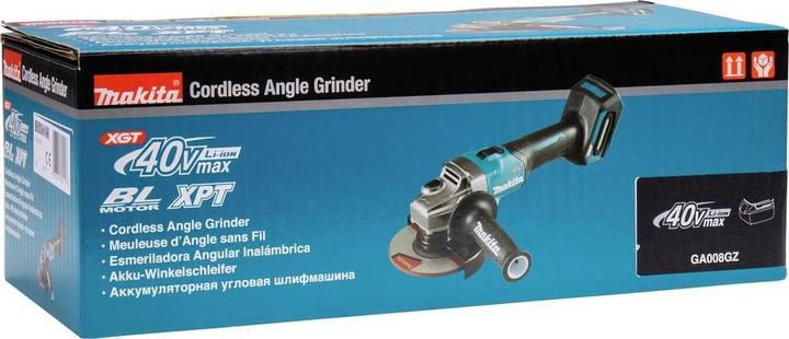 Actual product image Makita 40V 125mm cordless angle grinder GA008GZ (125 mm)