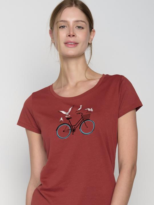 Actual product image Greenbomb T-Shirt Bike Seagulls (L)