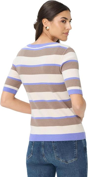 Actual product image BRAX Lynn Short Merino Viscose Rib Pullover (34)