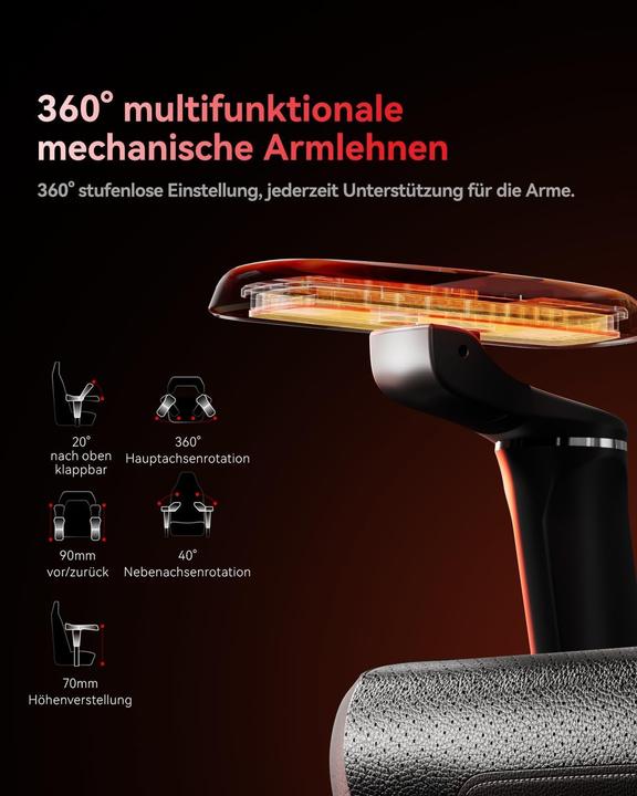 Produktbild AutoFull M6 Ultra Gaming-Stuhl