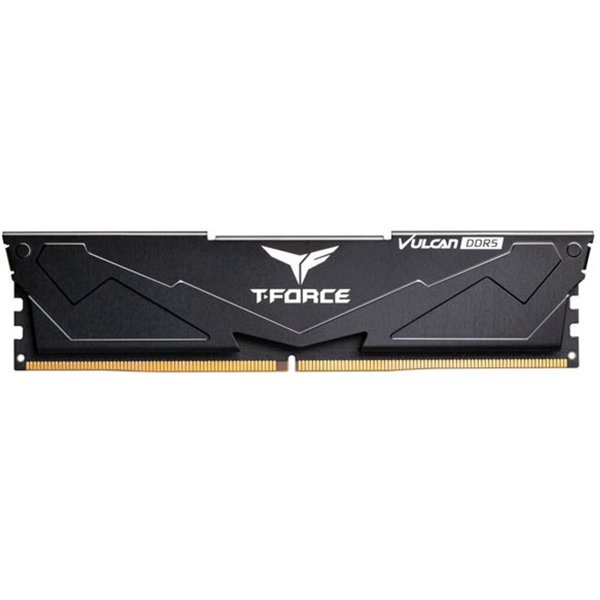 Team Group Nero Ram Team D5 6000 16Gb C30 Vulcan (1 X 16Gb, 6000 Mhz, Ram Ddr5, Dimm), Memoria Ram,