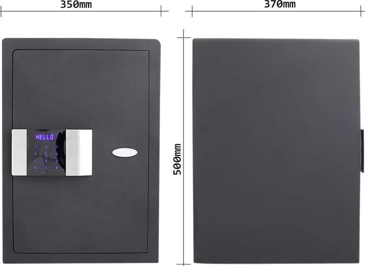Produktbild Rottner Hoteltresor Prestige 500 Touchscreen (54 l)