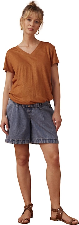 Image du produit Envie de Fraise Short en jean de maternité (34)