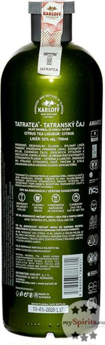 Produktbild Tatratea Tea Liqueur (1 x 70 cl)