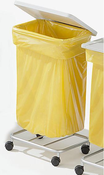 Image du produit kaiserkraft Porte-sac à déchets sans couvercle (120 l)