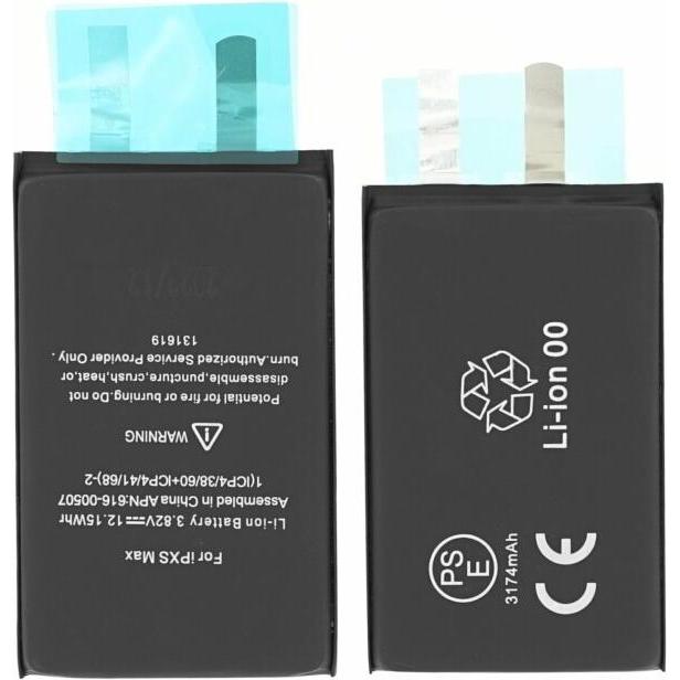 OEM Akkuzelle für iPhone XS Max (ohne Flex-Kabel), Smartphone Akku