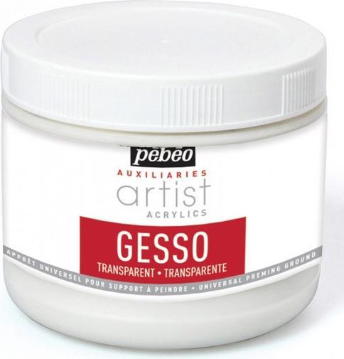 Image du produit Pebeo Artist Acrylics Gesso Transparent (500 ml)