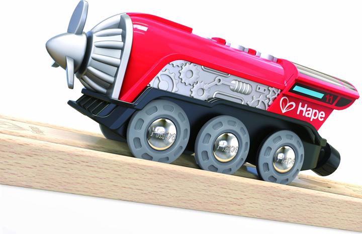 Actual product image Hape Propeller Loco