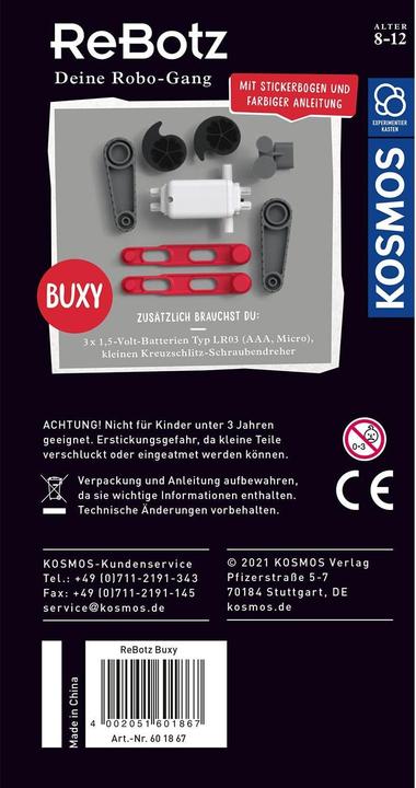 Produktbild Kosmos ReBotz Buxy der Jumping-Bot, d