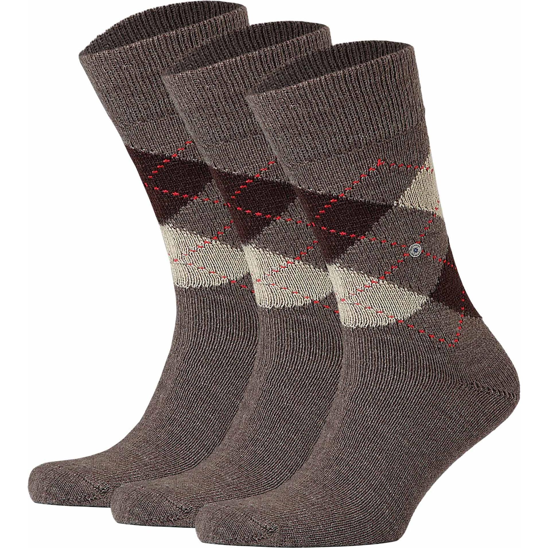 Burlington, Herren, Socken, Preston, Mehrfarbig, (3er Pack, 40 - 46)