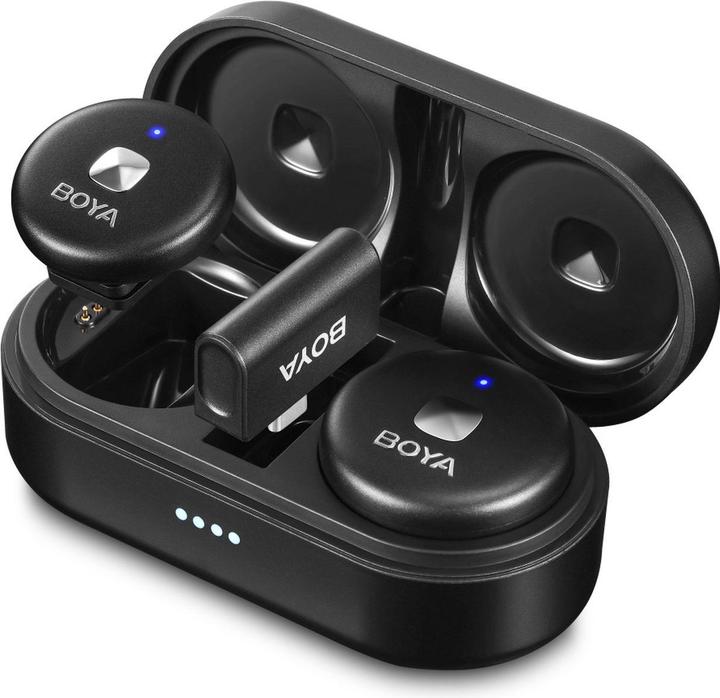 Actual product image Boya wireless microphone Omic Wireless USB-C, black