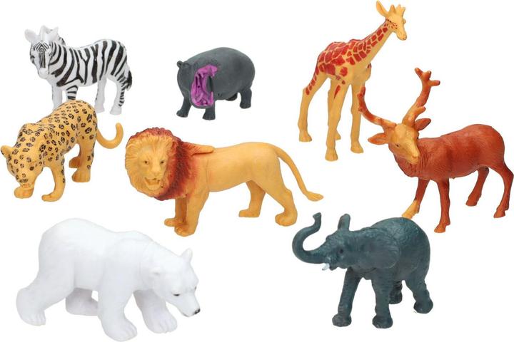 Actual product image Wild animals, 8 pcs.