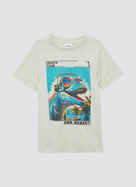 Immagine prodotto S.Oliver T-Shirt T-Shirt aus Baumwolle mit Frontprint (104, 110)