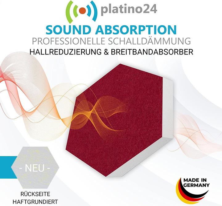 Produktbild Platino24 Akustikschaumstoff (12 Stk.)