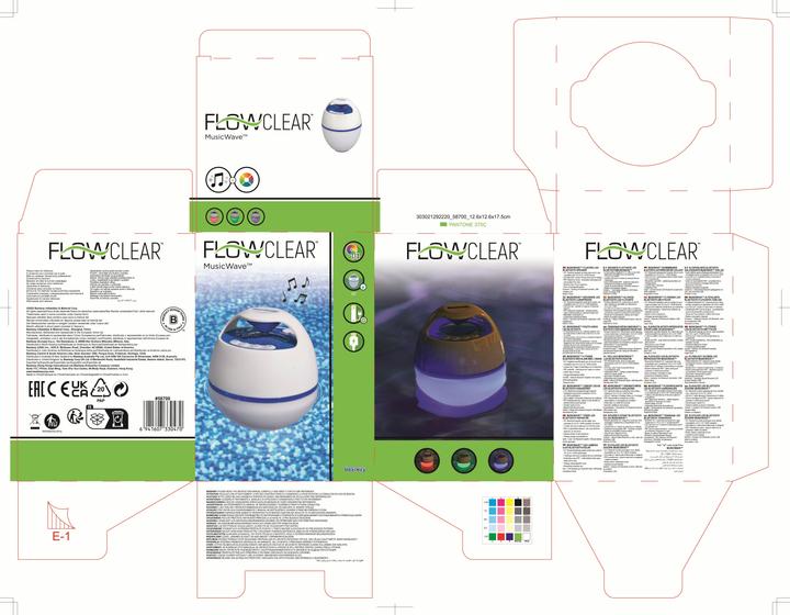 Produktbild Bestway MusicWave Floating LED Bluetooth Speaker