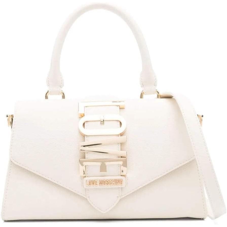 Love Moschino Donna Bianco Donne, Borsetta, Borsa A Tracolla In Pelle,