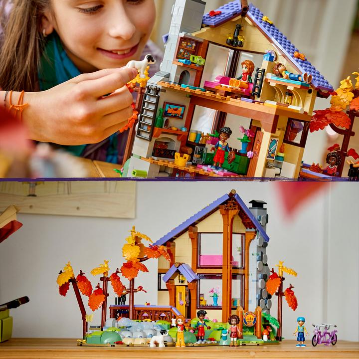 Produktbild LEGO Gemütliche Hütte im Herbstwald (42705, LEGO Friends)