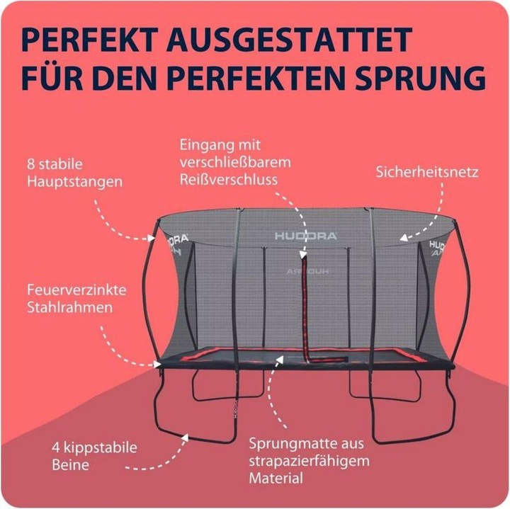 Actual product image Hudora 4Square (244 cm)