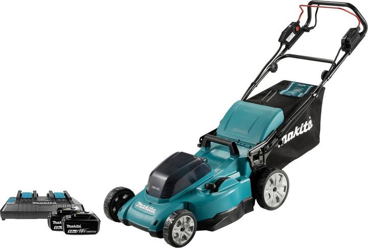Productafbeelding Makita LXT 2x18 V accu Grasmaaier 48 cm (Oplaadbare batterij)