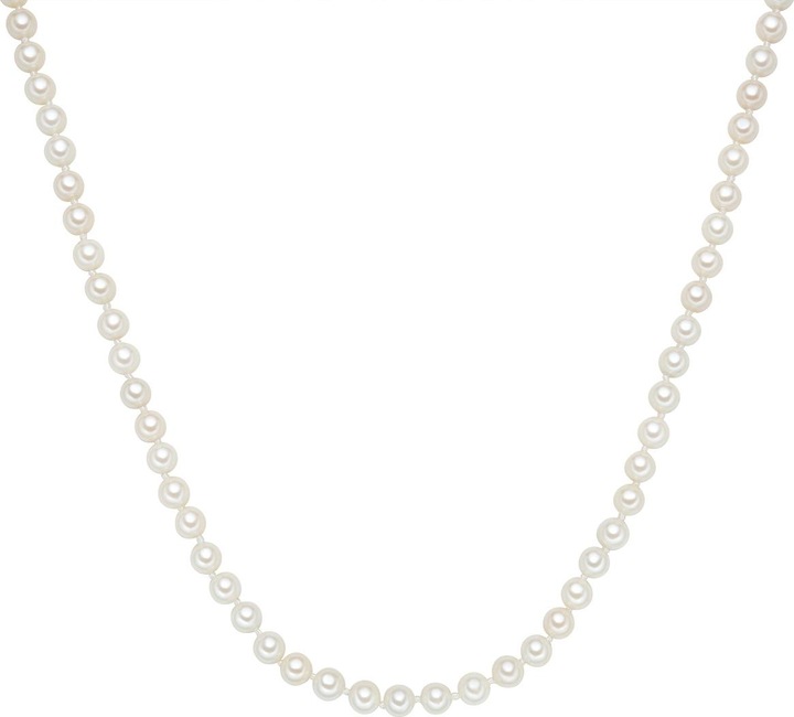 Immagine prodotto Rafaela Donata Catena da donna in argento sterling con perle a conchiglia 45,0 cm di base + 5,0 cm di estensione - (Argento, 50 cm)