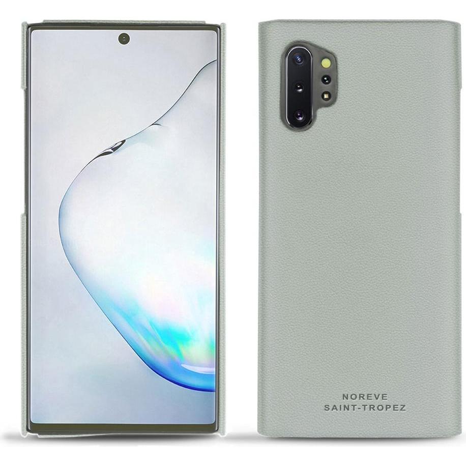 Noreve Lederschutzhülle (Samsung Galaxy Note 10+), Smartphone Hülle, Grau