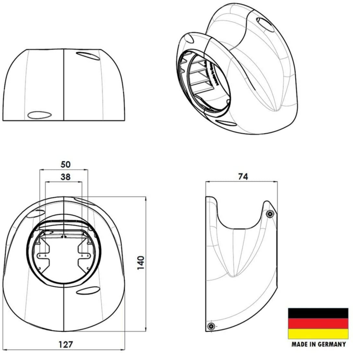 Produktbild Go-E Kabelhalter