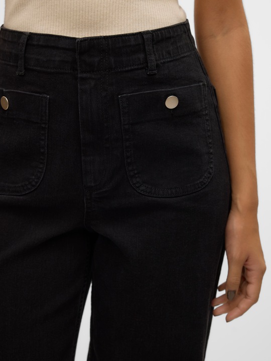 Produktbild Vero Moda VMKAYLA Hohe Taille Weiter Beinschnitt Jeans Weit geschnitten (W27/L30)