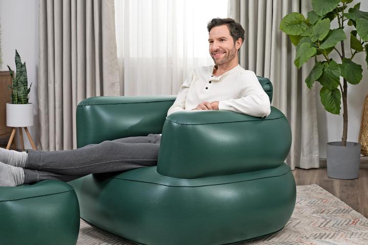 Actual product image Bestway Comfi Cube Inflatable Lounger