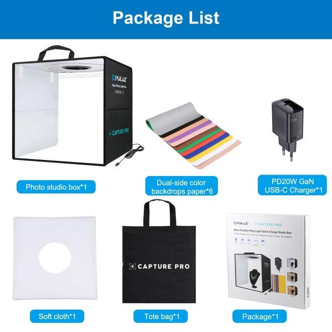 Actual product image Puluz Portable Photo Studio Capture Pro Special Edition (Recording box)