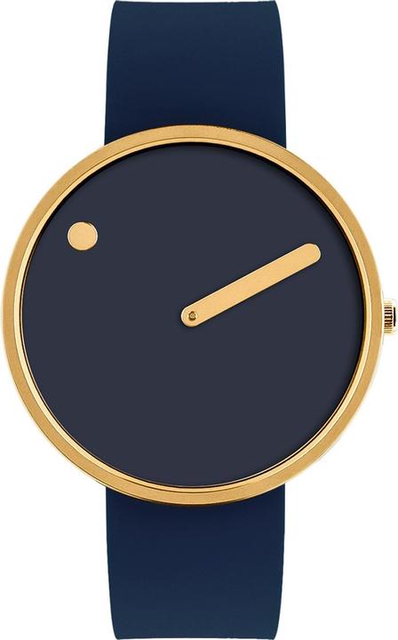 Immagine prodotto Picto 43318-0520G Midnight Blue Unisex 40mm 5ATM (Orologio da polso analogico)