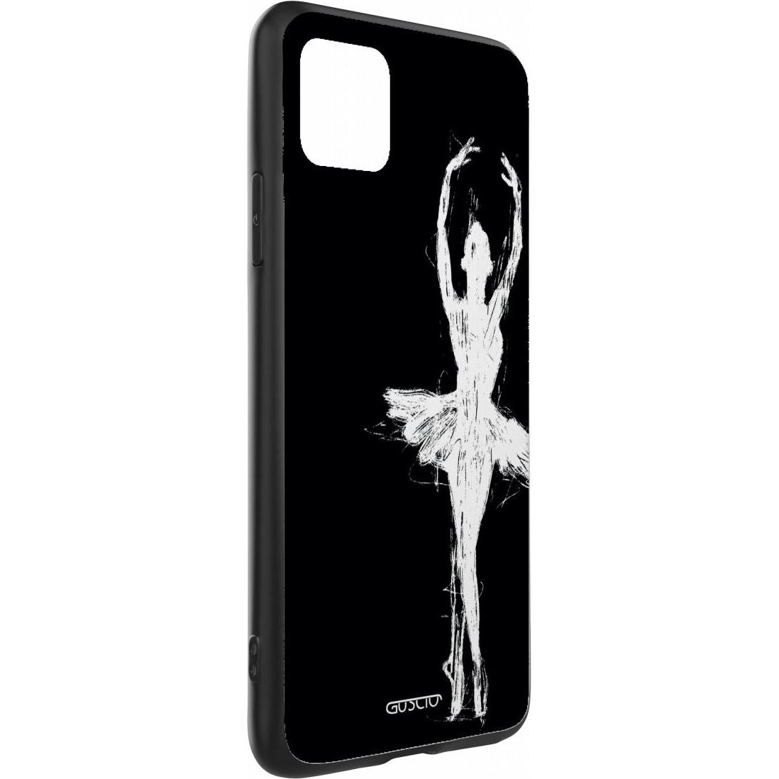Thumbnail - Guscio iPhone 12 mini - Cover Ballerina (Apple iPhone 12 mini), Smartphone Hülle, Schwarz, Weiss