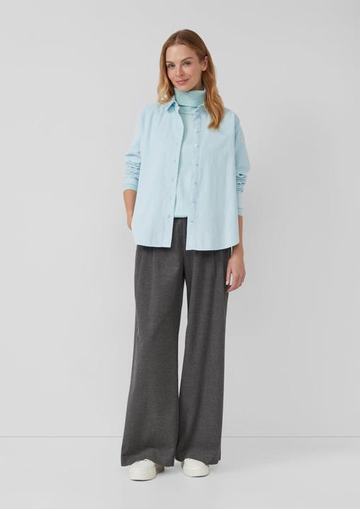 Actual product image s.Oliver Bluse Feincordbluse mit Hemdkragen (36)