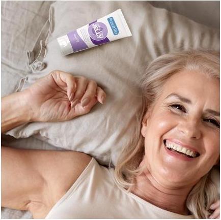 Actual product image Pasante Lubricating Jelly" 75ml vegan water-based lubricant - recommended for vaginal dryness. (75 ml)