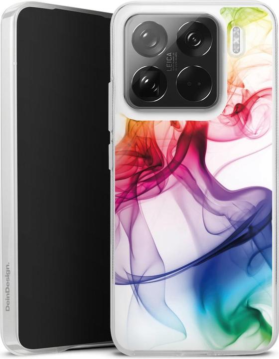 Produktbild DeinDesign Silikon Hülle für Xiaomi 15 5G Handyhülle Case Smartphone Schutzhülle Farbe Regenbogen Wasser (Xiaomi 15)