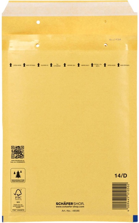 Image du produit Vp Papier Pochette à coussin d'air (10 x)