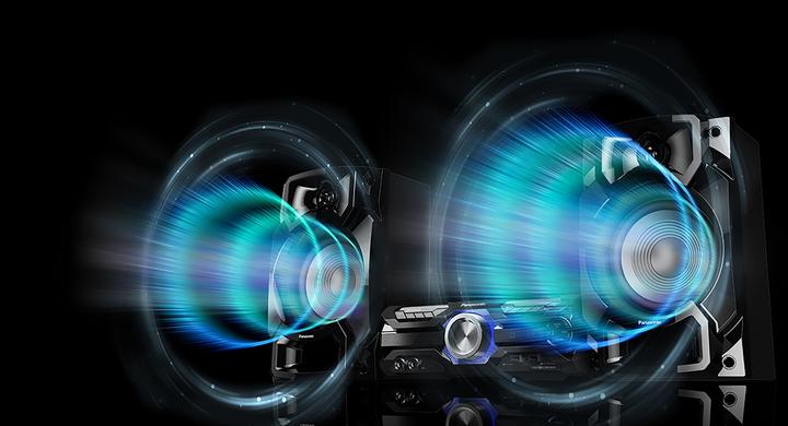 Immagine prodotto Panasonic Miniwieża SC-AKX520E-K (Bluetooth, Lettore CD, 1x 650 W)