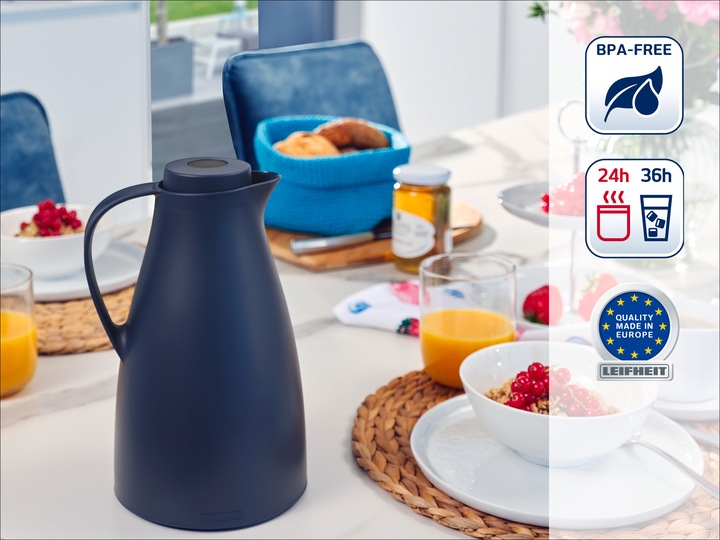 Produktbild Leifheit Isolierkanne Harmonic 1 l dunkelblau (1 l)
