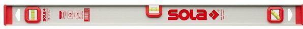 Actual product image MGA Sola 1254801 Alu I spirit level "I 5 60" cm in grey/red (60 cm)