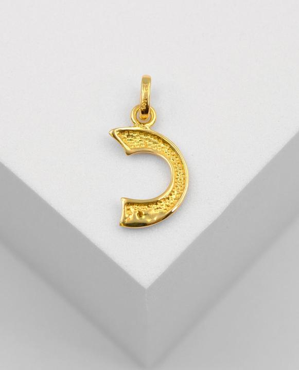 Image du produit Muau Lettre (750, Or blanc, Or jaune 18 carats)