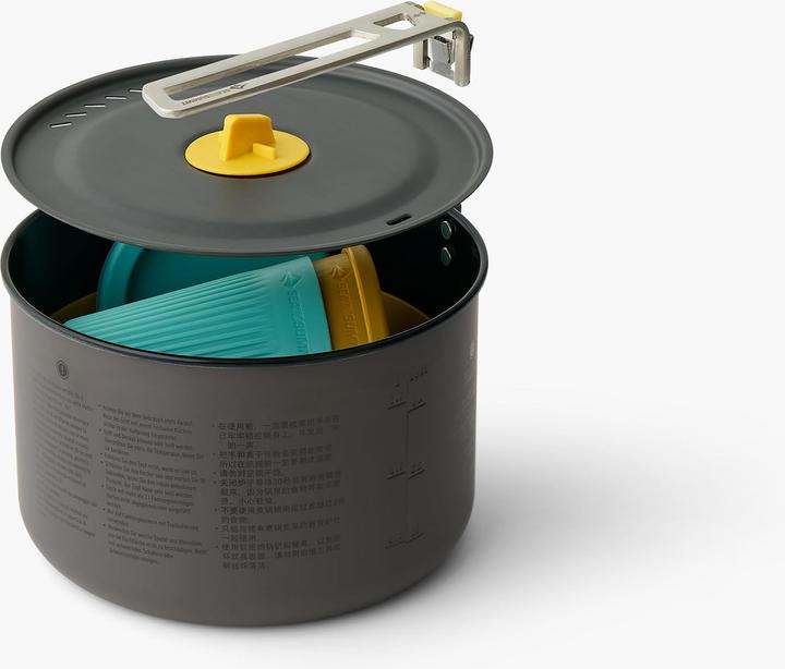 Actual product image Sea To Summit Frontier Ultralight Two Pot Cook Set