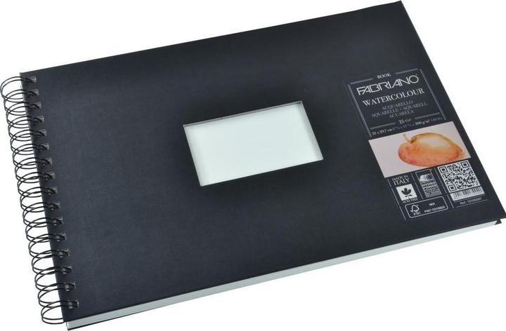 Actual product image Fabriano Aquarellblock Spiralbuch A4, 25 Blatt (A4)