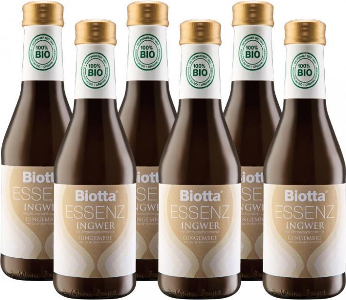 Produktbild Biotta Essenz Ingwer Bio (6 x 25 cl)