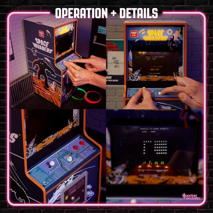 Produktbild Numskull Quarter Scale Arcade Cabinet - Space Invaders