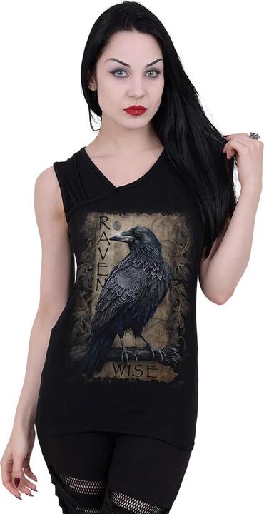 Produktbild Spiral Raven Wise TShirt Ärmellos (L)