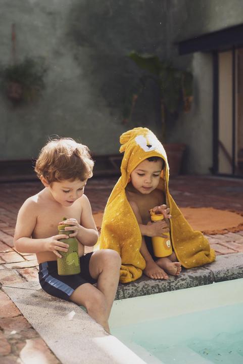 Actual product image Trixie Baby Hooded Bath Towel | 70x130cm Mr. Lion