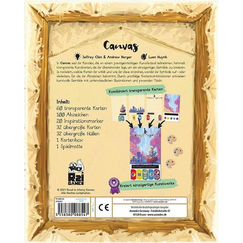 Thumbnail - Asmodée RTID0001 - Canvas - Mal-/Kartenspiel, 1-5 Spieler, ab 14 Jahren (DE-Ausgabe) (Deutsch)