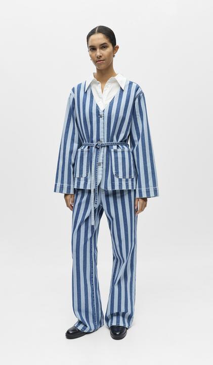 Immagine prodotto Object Gestreifte Wide Leg Jeans (36)