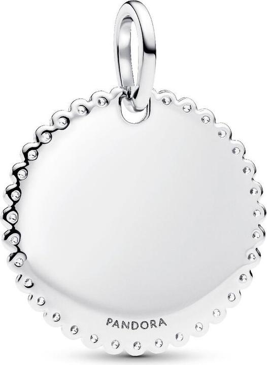 Immagine prodotto Pandora Engravable Round Tag Pendant Sterling silver (Argento 925)