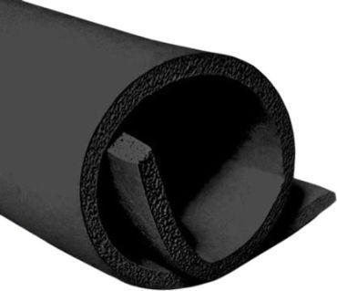 RS PRO Plaque caoutchouc EPDM noire, 1m x 1m x 10mm (1000 mm, 1000 mm, 10 mm)