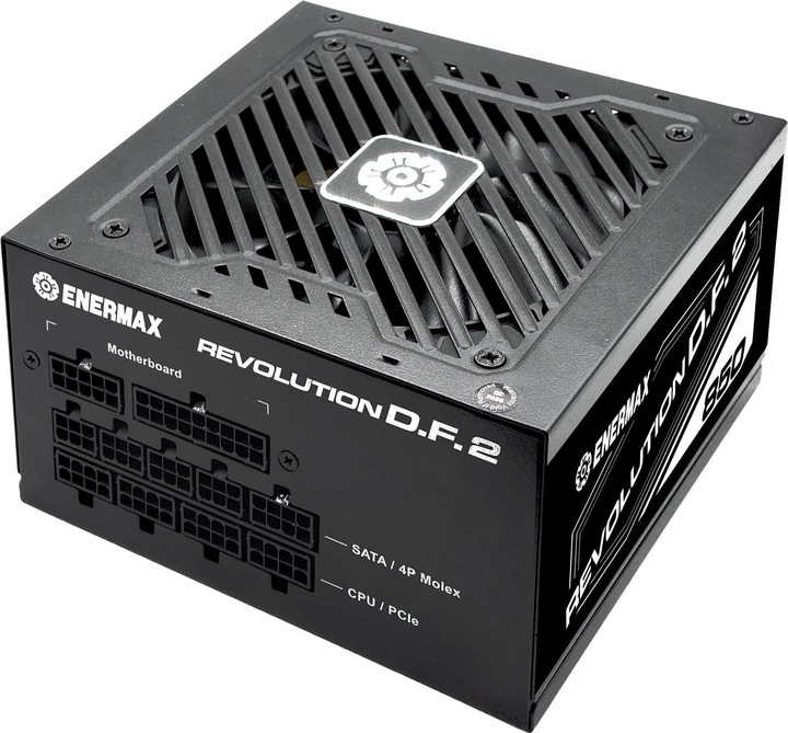 Enermax Power Supply 850W Revo. DF2 80+ Gold 14cm Fan. Modular (850 W)